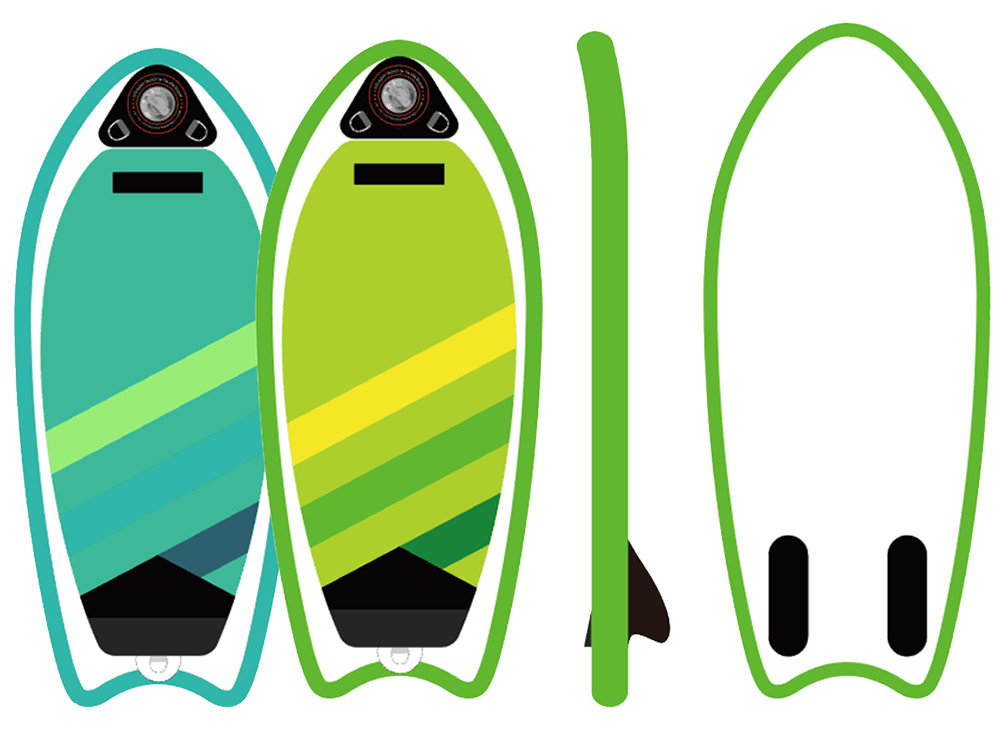 Custom Inflatable Wakeboard Wakesurf
