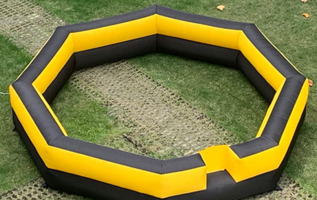 Inflatable gaga ball pit