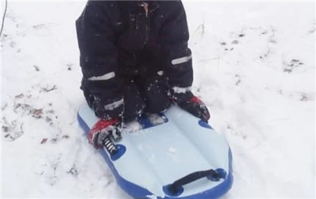 Inflatable Snowmobile Sleds