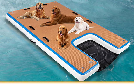 Inflatable Dog Ramp