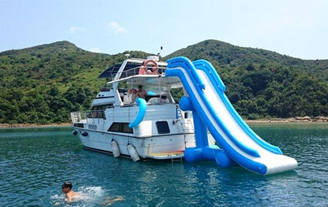 Floating Water Slide