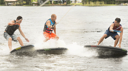 It was a great way to introduce people to riding behind the boat without the learning curve associated with waterskiing.