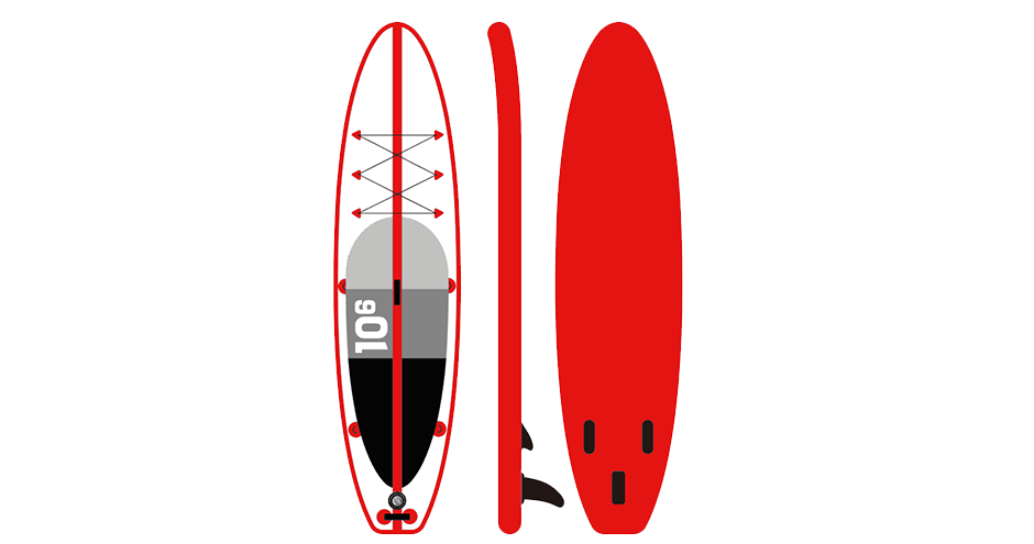 Inflatable Stand Up Board iSUP