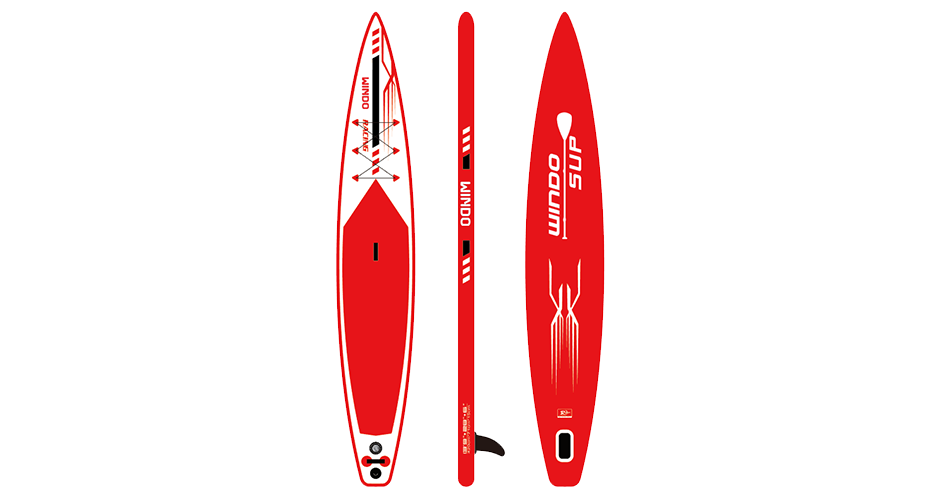 13’9 Inflatable Stand Up Racing Paddle Board