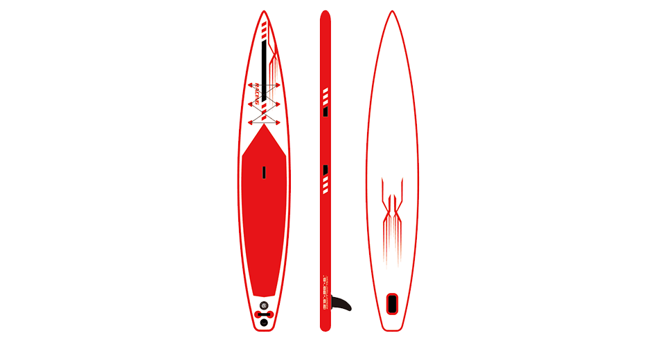 13’9 Inflatable Stand Up Racing Paddle Board