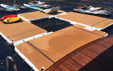 Inflatable Floating Yacht Dock