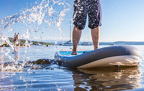 inflatable surfing board