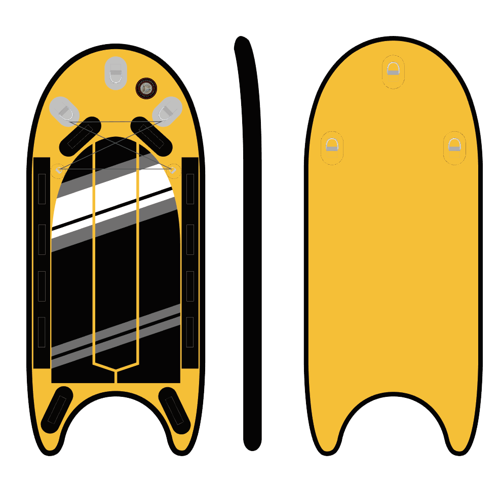 Inflatable Body Board