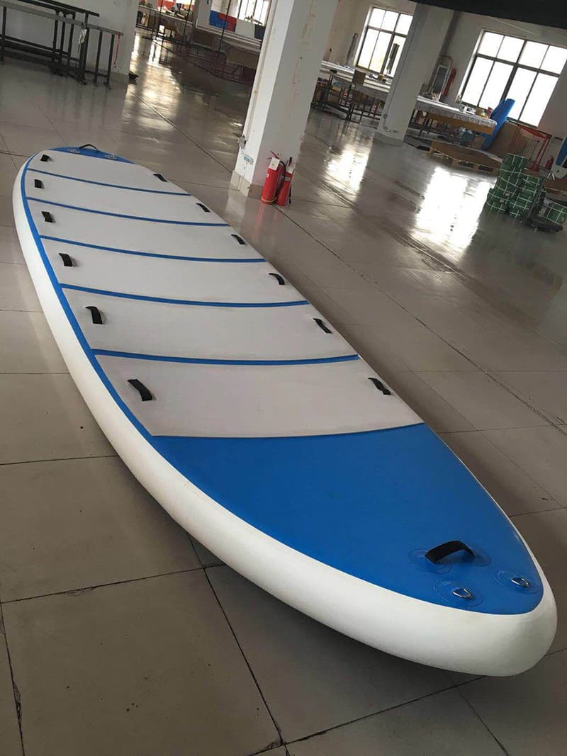 Custom Big Paddle Board Blue Double Layer Giant SUP