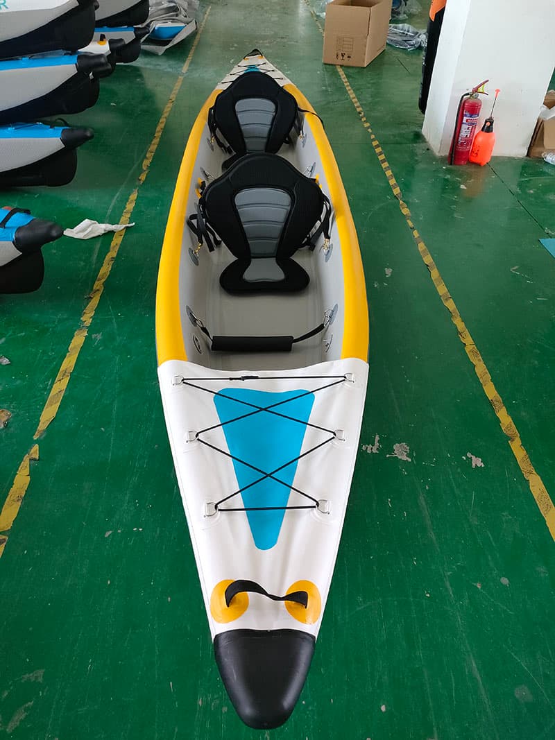 Custom Portable Boat Double Layer 473cm Drop Stitch Kayak