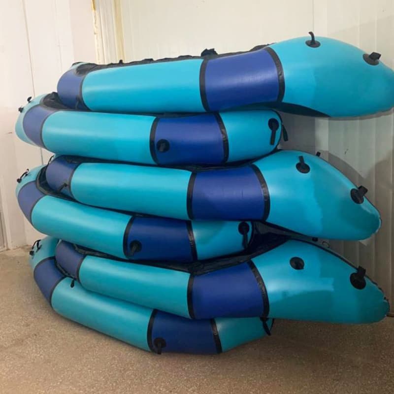 Customized River rafting pack boat raft lack rafting kayak