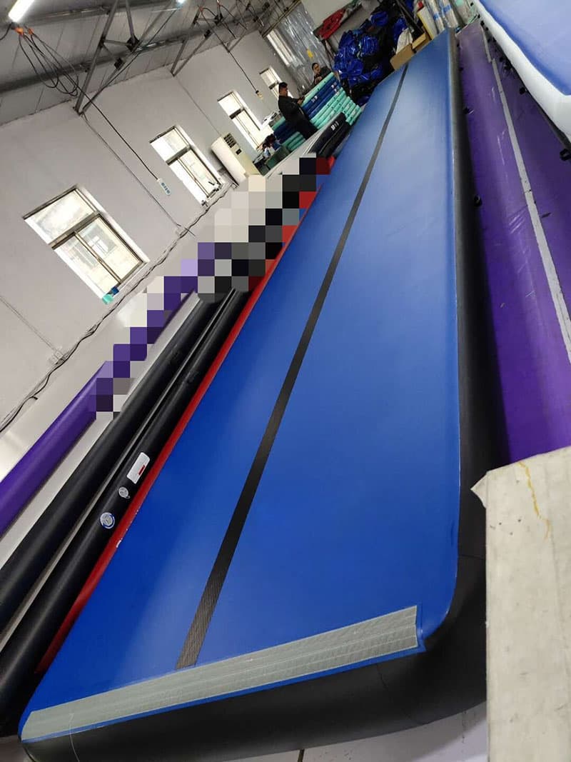 Factory gymnastics mat folding tumbling airtrack long size