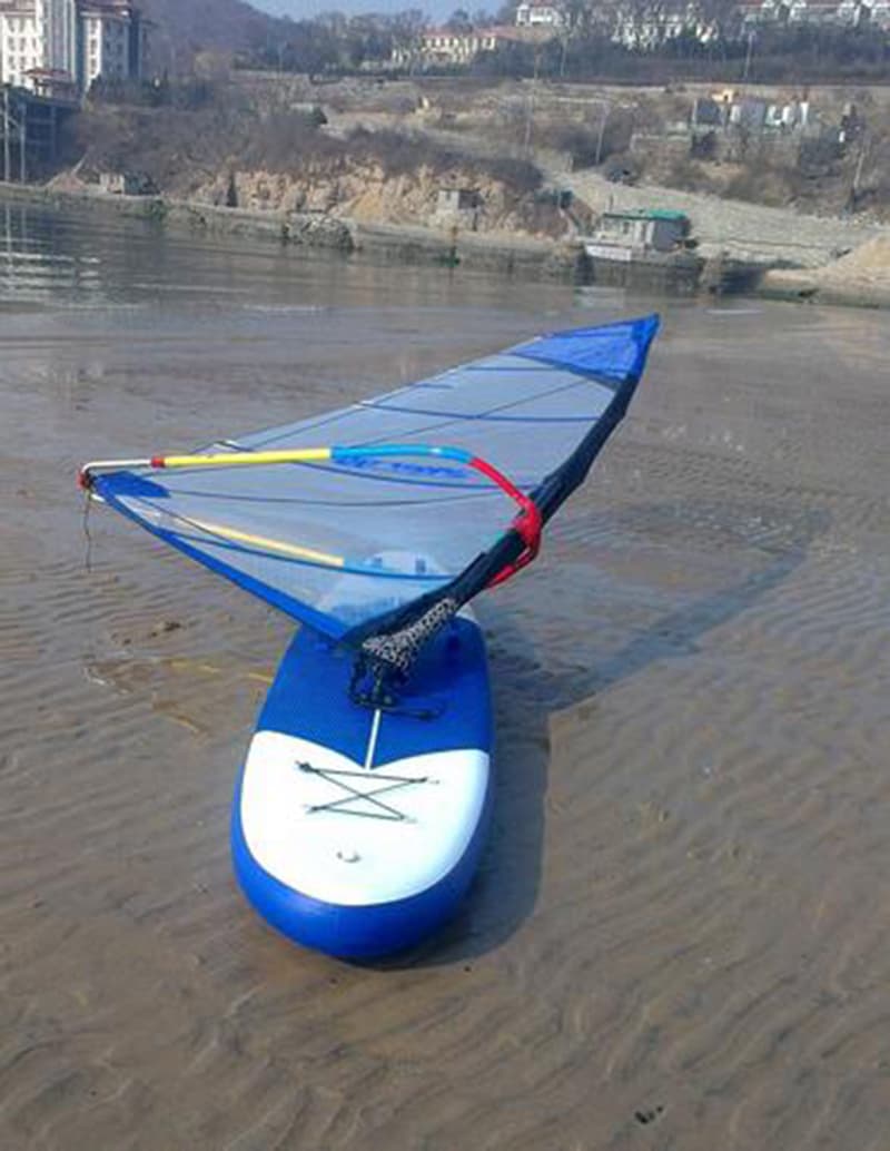 custom surfboard inflatable wind surfer board with sail