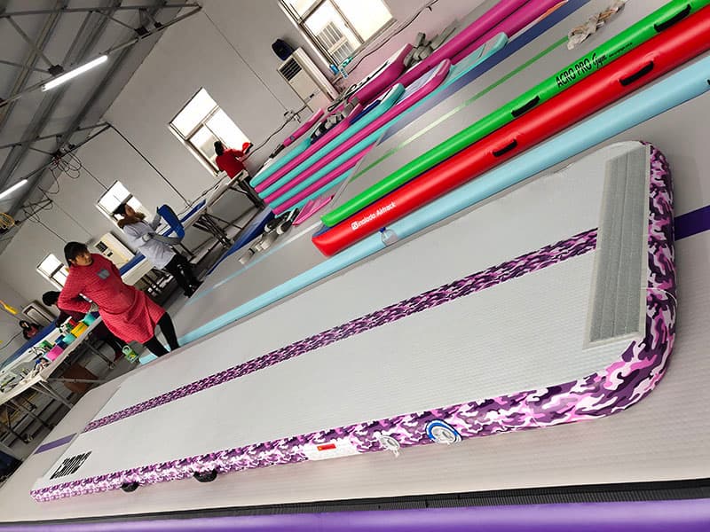yoga mat professional inflatable air track 4m