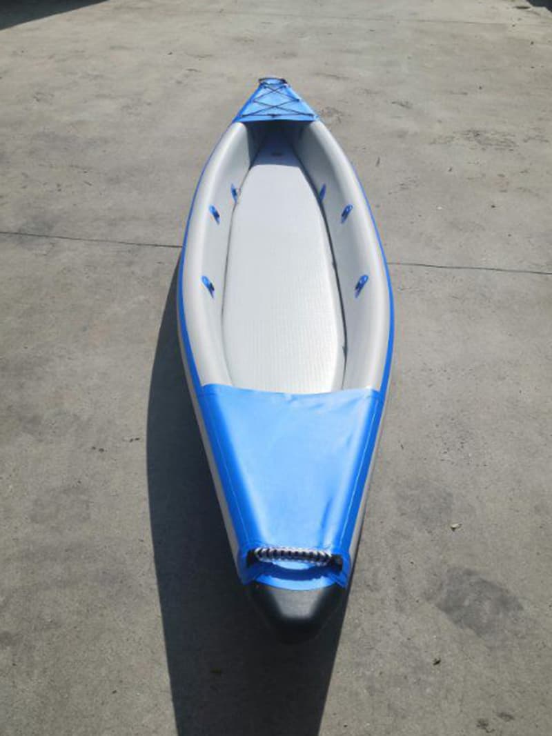 390cm Custom Foldable Inflatable Kayak Air Canoe with Detachable Fin