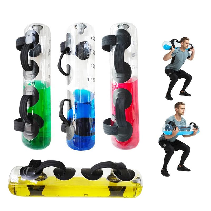 GYM Weight Lifting Training Fitness PVC Aqua Bag Water Dumbbell Power Bag Aquabag