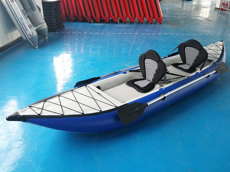 Inflatable Fishing SUP Drop Stitch Floor PVC 2 Person Kayak