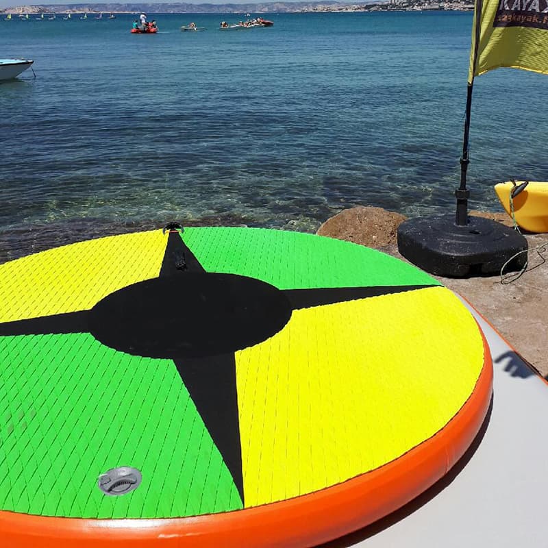 Inflatable Round Surfboard Drop Stitch Inflatable Wake board