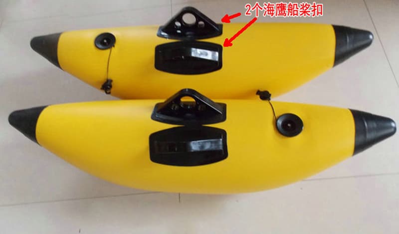 Marine Inflatable PVC Pontoon Fishing Float Tube Buoy kayak stabilizer Kit