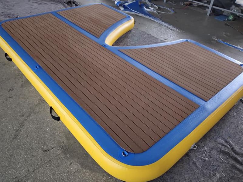 Raft Drop Stitch Fishing Floating Platform Eva Water Dock Pontoon Leisure Mat