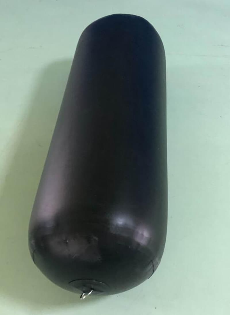 150cm black colour pvc inflatable fender for boat yacht ship