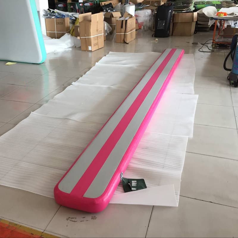3m small size inflatable air beam soft gym mat