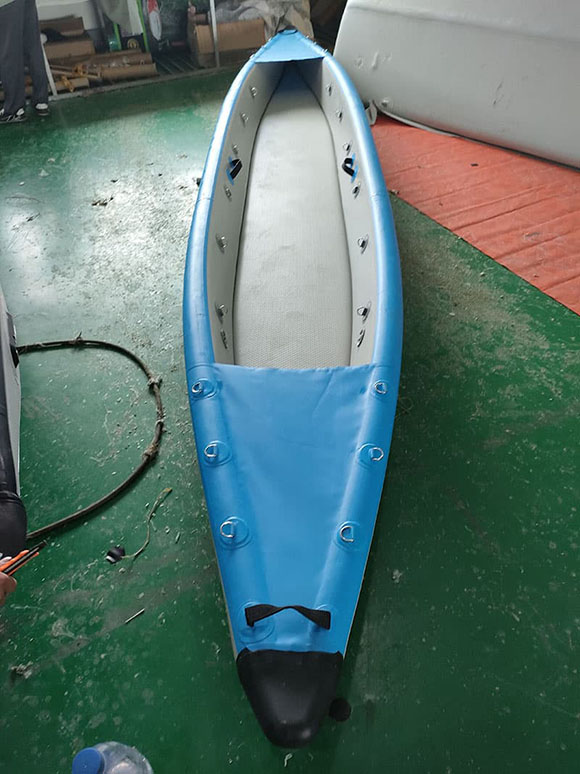 485cm Blue Colour Drop Stitch Inflatable River Lake Sea Canoe Kayak