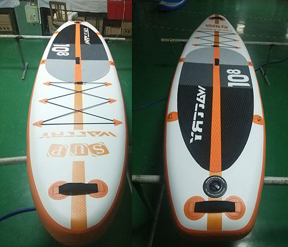 Drop stitch inflatable water all round sup softboard