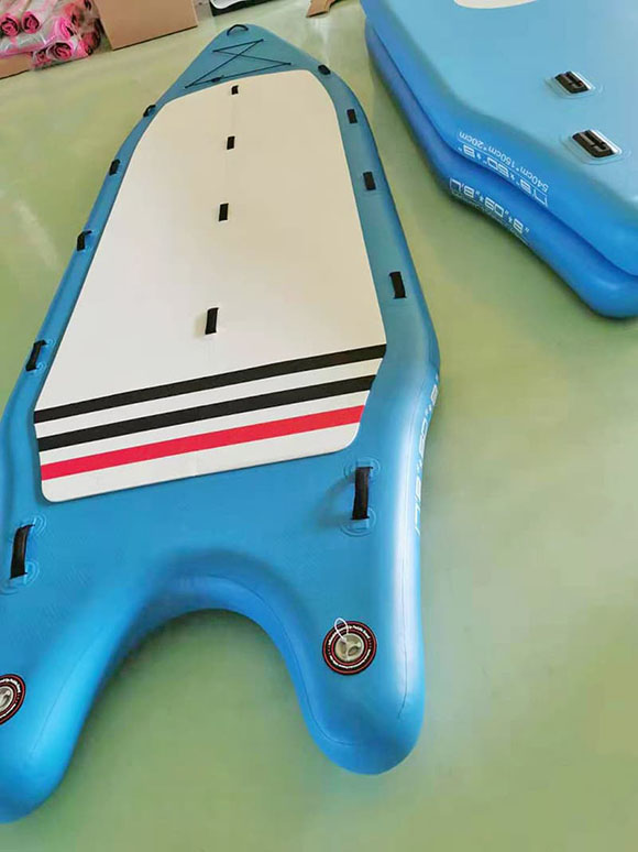 OEM Double Layer Foldable Big Soft Board Inflatable Mega Air Board