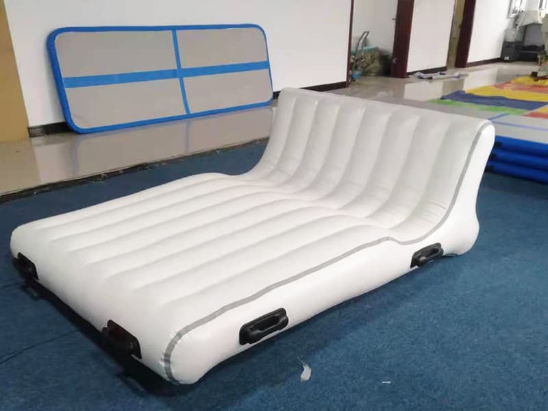 Outdoor Beach Foldable Pool Seats Inflatable Chair Sofa Blow Up Seat For Adult