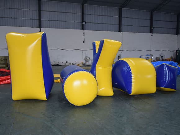 custom new inflatable paintball bunker inflatable paintball obstacle for CS game
