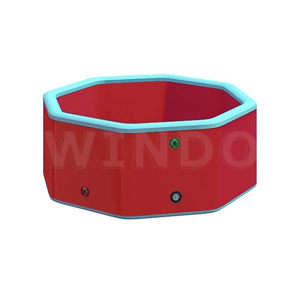 940 Liter Outdoor Indoor Drop Stitch Hexagon Inflatable Swimming Pool Bathing Tub