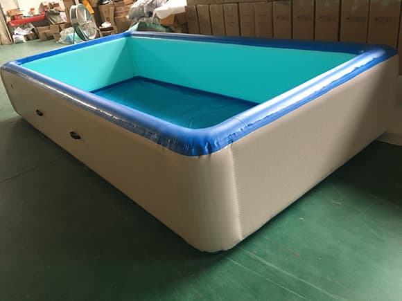 Outdoor Drop Stitch Inflatable Pool Portable Rectangular Dog Swimming Pool