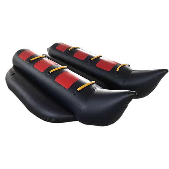 Custom PVC Materials Winter Sport Inflatable Snow Banana Boat