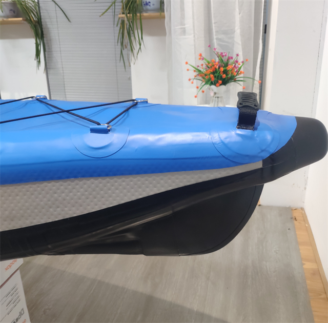 420Cm 2 Person Inflatable Canoekayak Fishing Boat